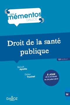 Cover of the book Droit de la santé publique