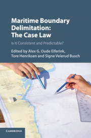 Couverture de l’ouvrage Maritime Boundary Delimitation: The Case Law