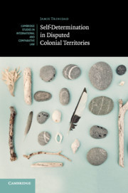 Couverture de l’ouvrage Self-Determination in Disputed Colonial Territories