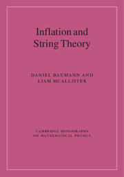 Cover of the book Inflation and String Theory