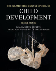 Couverture de l’ouvrage The Cambridge Encyclopedia of Child Development