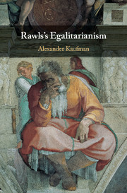 Cover of the book Rawls's Egalitarianism