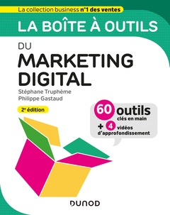 Couverture de l’ouvrage La boîte à outils du Marketing digital - 2e éd.