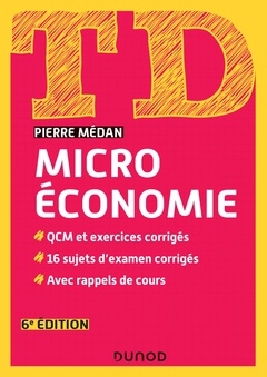 Couverture de l’ouvrage TD Microéconomie - 6e éd.