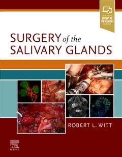 Couverture de l’ouvrage Surgery of the Salivary Glands