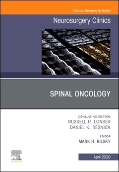Cover of the book Spinal Oncology An Issue of Neurosurgery Clinics of North America