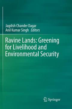 Couverture de l’ouvrage Ravine Lands: Greening for Livelihood and Environmental Security