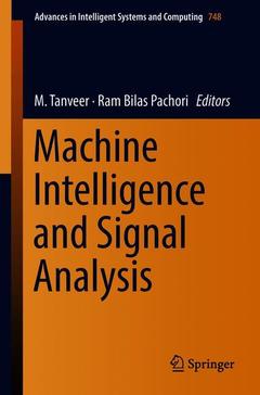 Couverture de l’ouvrage Machine Intelligence and Signal Analysis