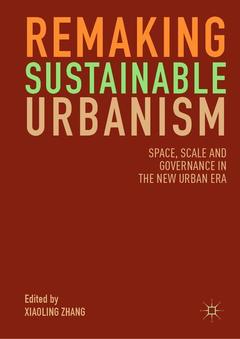 Couverture de l’ouvrage Remaking Sustainable Urbanism