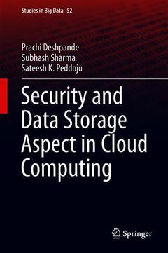 Couverture de l’ouvrage Security and Data Storage Aspect in Cloud Computing