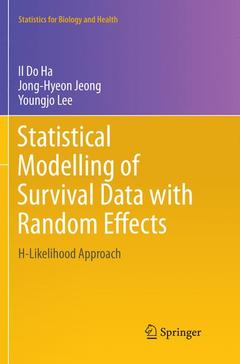 Couverture de l’ouvrage Statistical Modelling of Survival Data with Random Effects