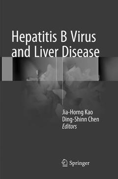 Couverture de l’ouvrage Hepatitis B Virus and Liver Disease