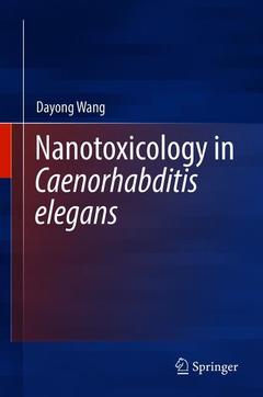 Couverture de l’ouvrage Nanotoxicology in Caenorhabditis elegans