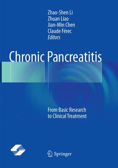 Couverture de l’ouvrage Chronic Pancreatitis