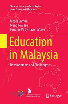 Couverture de l’ouvrage Education in Malaysia