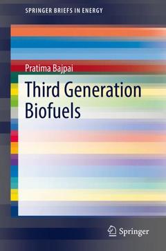 Couverture de l’ouvrage Third Generation Biofuels