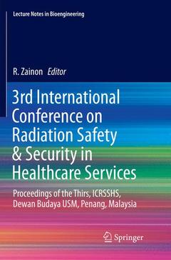 Couverture de l’ouvrage 3rd International Conference on Radiation Safety & Security in Healthcare Services