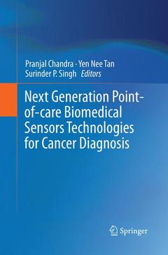 Couverture de l’ouvrage Next Generation Point-of-care Biomedical Sensors Technologies for Cancer Diagnosis