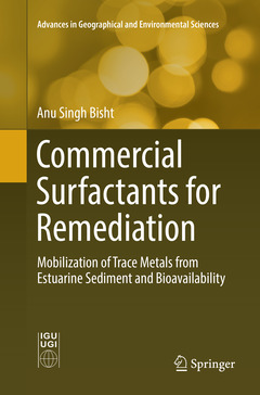 Couverture de l’ouvrage Commercial Surfactants for Remediation