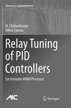 Couverture de l’ouvrage Relay Tuning of PID Controllers