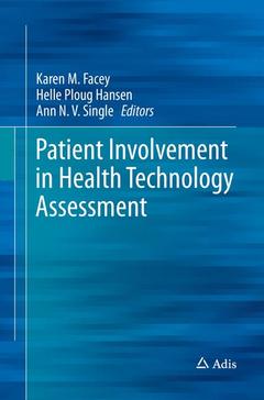 Cover of the book Patient Involvement in Health Technology Assessment