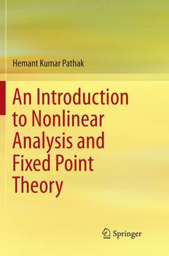 Couverture de l’ouvrage An Introduction to Nonlinear Analysis and Fixed Point Theory