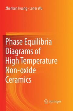 Couverture de l’ouvrage Phase Equilibria Diagrams of High Temperature Non-oxide Ceramics