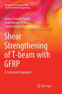 Couverture de l’ouvrage Shear Strengthening of T-beam with GFRP