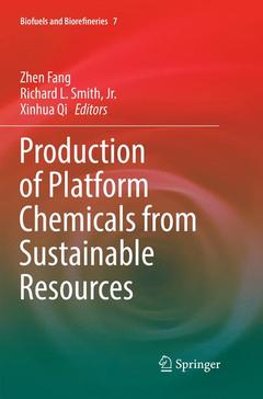 Couverture de l’ouvrage Production of Platform Chemicals from Sustainable Resources