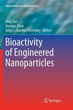 Couverture de l’ouvrage Bioactivity of Engineered Nanoparticles
