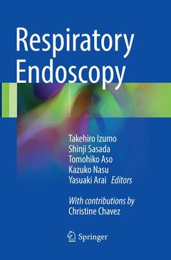 Cover of the book Respiratory Endoscopy
