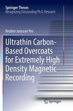 Couverture de l’ouvrage Ultrathin Carbon-Based Overcoats for Extremely High Density Magnetic Recording