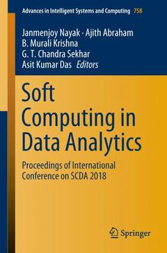 Couverture de l’ouvrage Soft Computing in Data Analytics 