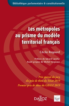 Couverture de l’ouvrage Les métropoles au prisme du modèle territorial français