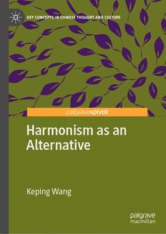 Couverture de l’ouvrage Harmonism as an Alternative