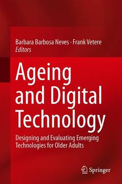 Couverture de l’ouvrage Ageing and Digital Technology