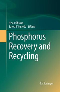 Couverture de l’ouvrage Phosphorus Recovery and Recycling