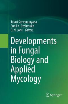 Couverture de l’ouvrage Developments in Fungal Biology and Applied Mycology