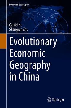 Couverture de l’ouvrage Evolutionary Economic Geography in China