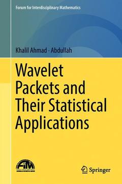 Couverture de l’ouvrage Wavelet Packets and Their Statistical Applications