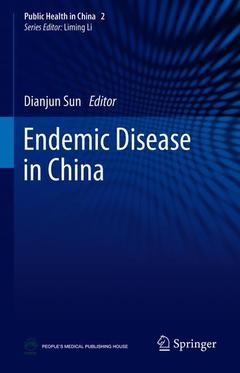 Couverture de l’ouvrage Endemic Disease in China