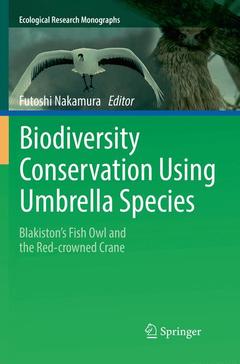 Couverture de l’ouvrage Biodiversity Conservation Using Umbrella Species