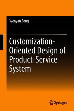 Couverture de l’ouvrage Customization-Oriented Design of Product-Service System