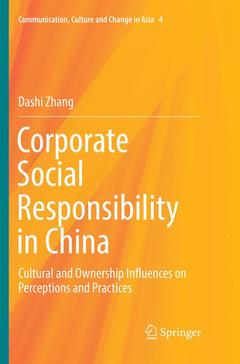 Couverture de l’ouvrage Corporate Social Responsibility in China