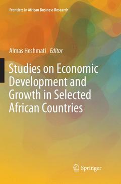 Cover of the book Studies on Economic Development and Growth in Selected African Countries