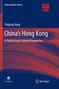 Couverture de l’ouvrage China’s Hong Kong