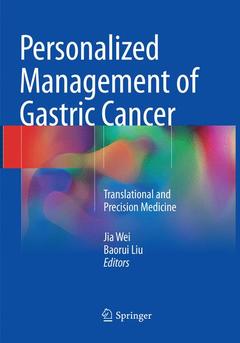 Couverture de l’ouvrage Personalized Management of Gastric Cancer