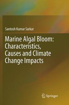 Couverture de l’ouvrage Marine Algal Bloom: Characteristics, Causes and Climate Change Impacts