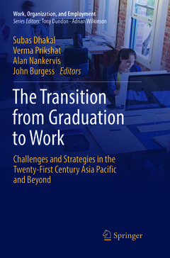 Couverture de l’ouvrage The Transition from Graduation to Work