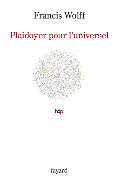 Couverture de l’ouvrage Plaidoyer pour l'universel